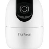 Câmera Inteligente iM4C 360° e MicroSD 32GB Branca Intelbras