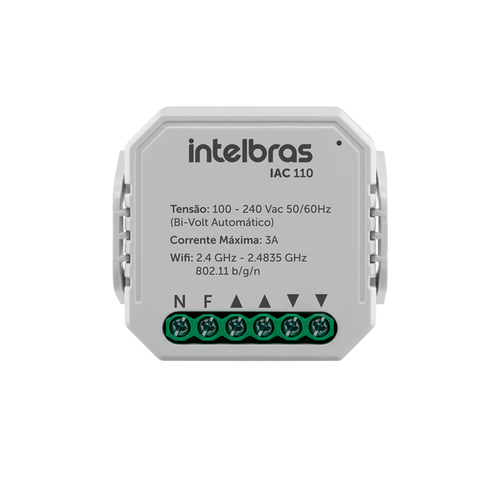 Acionador de Cortinas Wi-Fi Smart IAC 110 Intelbras