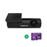 Kit Câmera Veicular DC 3102 + Cartão Micro SD 32GB 16TBW Intelbras