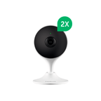 Kit Câmera Inteligente Full HD Intelbras Branca IM3 C - 2 unidades