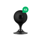 Kit Câmera Inteligente Intelbras IM3 C Black - 4 unidades
