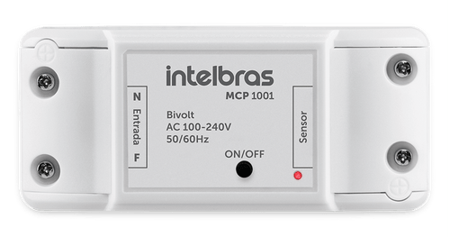 Acionador de Portão Wi-Fi Compatível com Alexa MCP 1001 Branco Intelbras