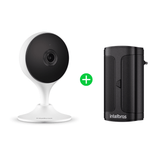 Kit Câmera Inteligente IM3 C com Fonte Nobreak para Câmeras Intelbras