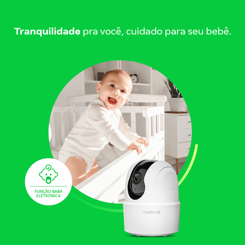 Câmera Inteligente Full HD iME 360 C Branca Intelbras