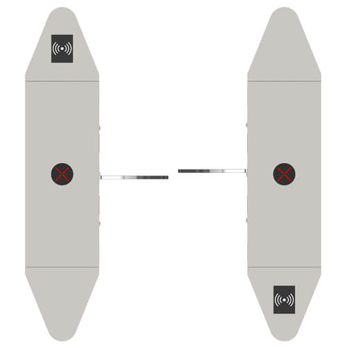 Barreira Flap (portas em acrílico) FBL4000 Pro Series