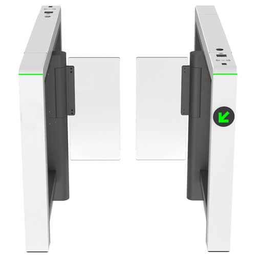 Catraca tipo gate ZKTeco Mars-S1000 Pro