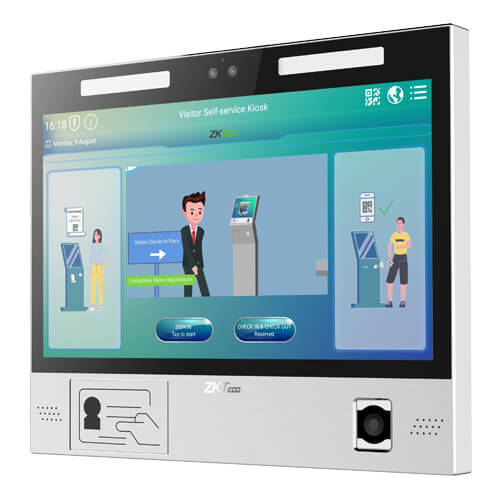 Terminal de Reconhecimento Facial FaceKiosk-H13A