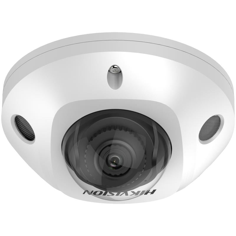 Câmera de rede mini dome fixa ColorVu de 2 MP